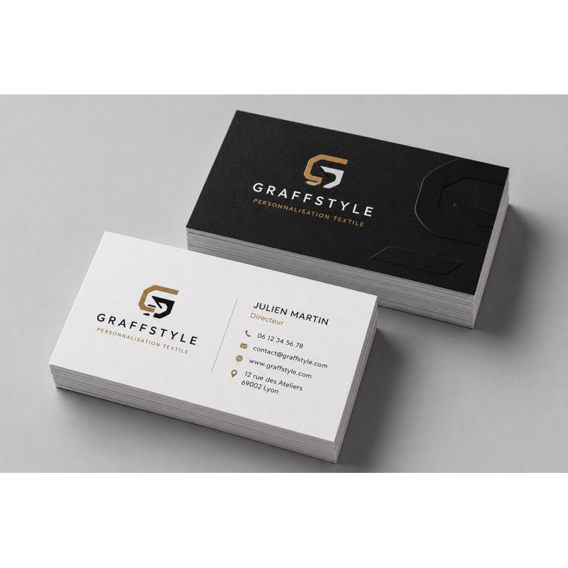 Cartes de visite classique