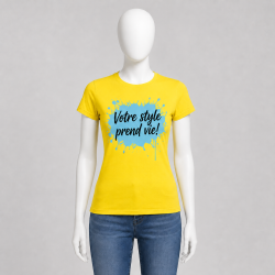 T-shirt (Femme) Imperial avec personnalisation