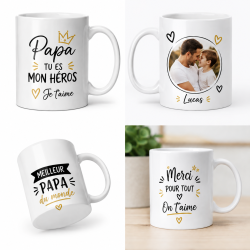 Mug blanc personnalisé