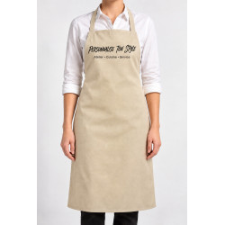 Tablier de cuisine personnalisé